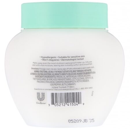 Pond's, Creme frio, Removedor de maquiagem, 269 g - Image 2