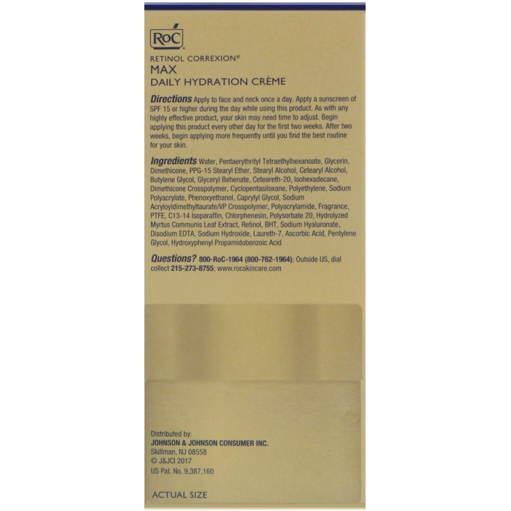 RoC, Retinol Correxion, Creme de Hidratação Máxima Diária, 1,7 oz (48 g) - Imagem 3