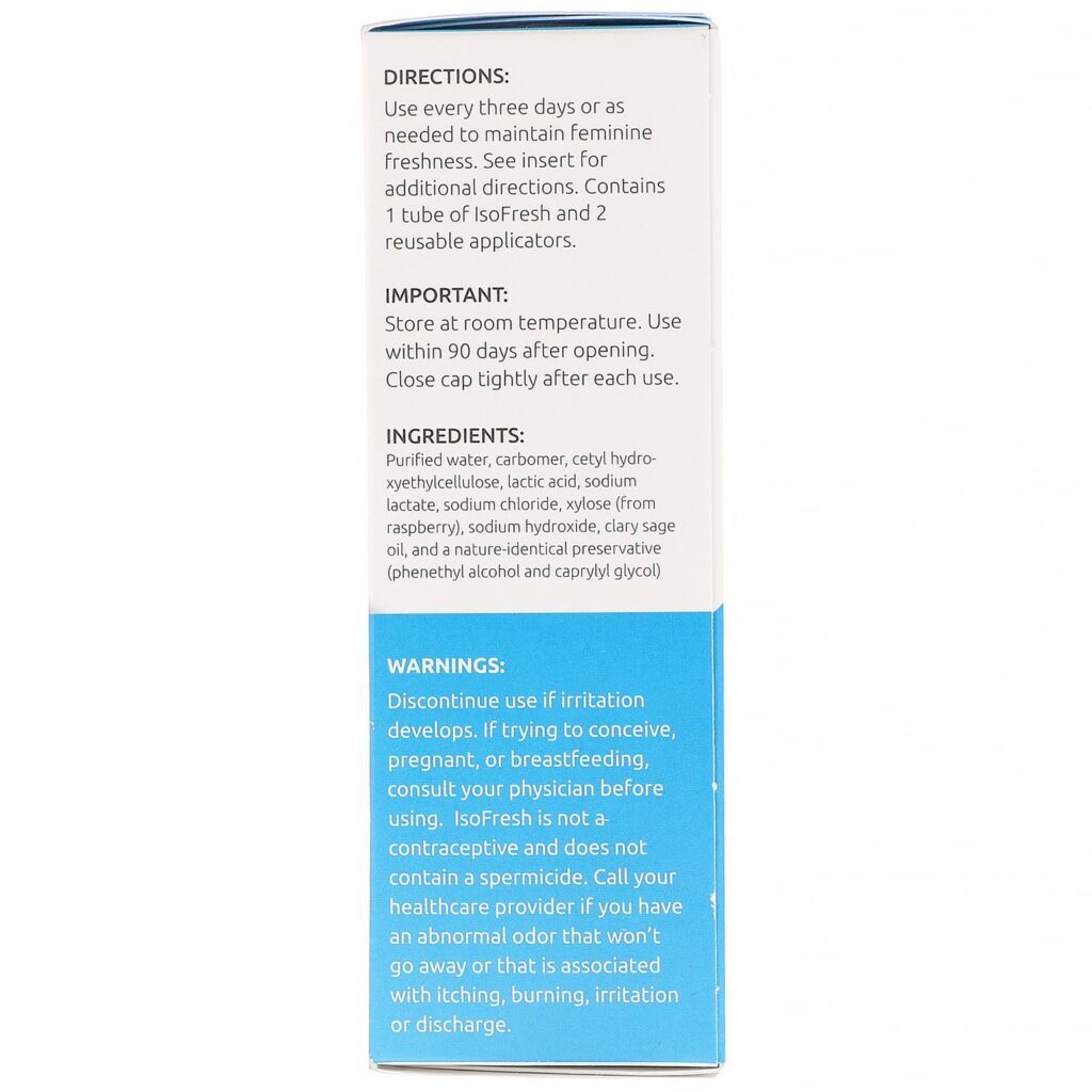Fairhaven Health, IsoFresh Balancing Gel, Impede o Odor Feminino, 28 g (1 oz) - Imagem 2