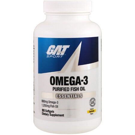 GAT, Ômega 3, Limão, 90 Cápsulas Softgel