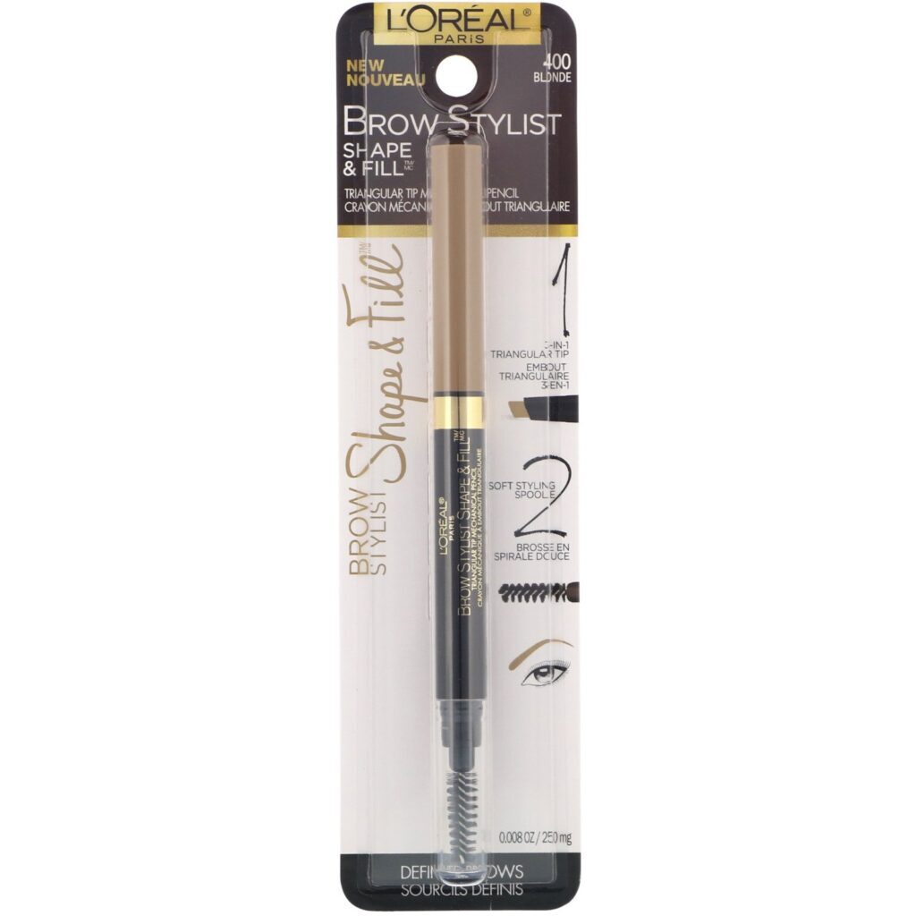 L'Oreal, Brow Stylist Shape & Fill, 400 Loiro, 250 mg - Imagem 2