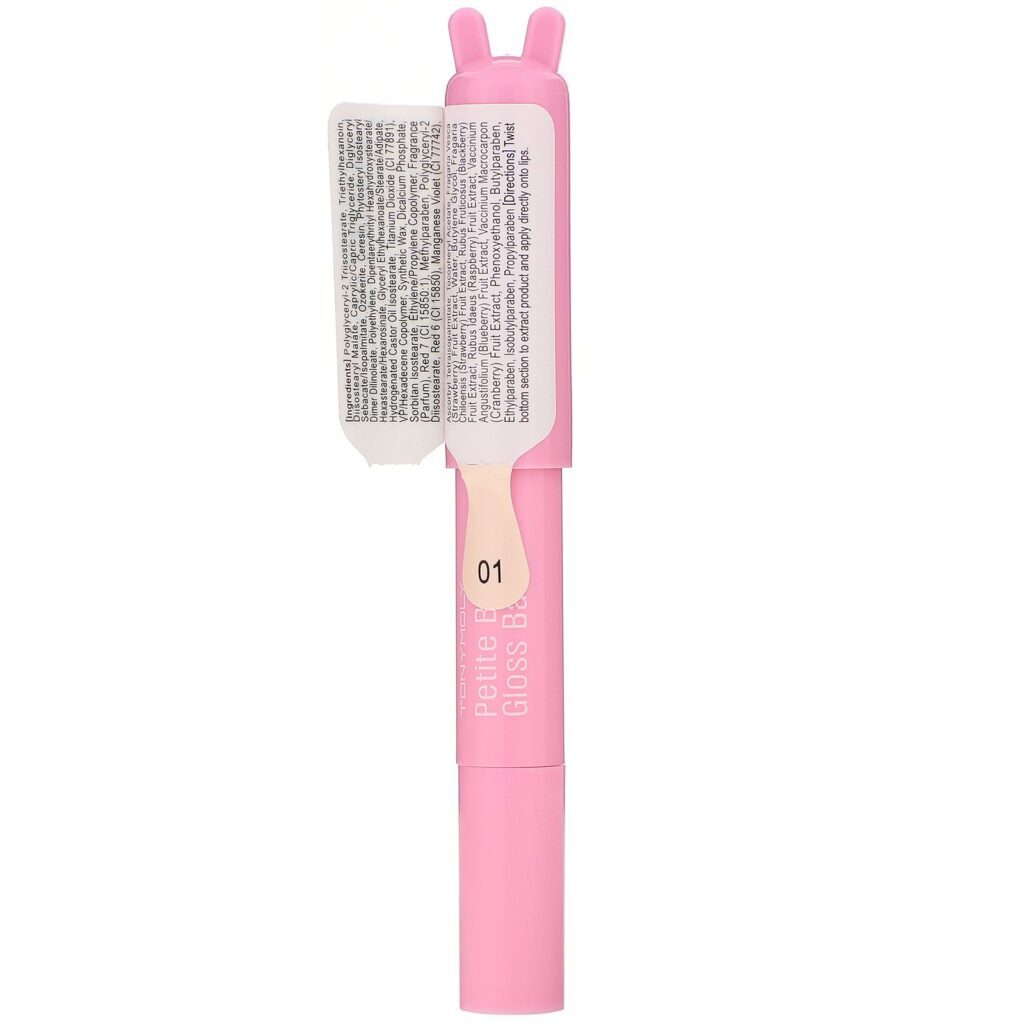 Tony Moly, Petite Bunny Gloss Bar, 01 Juicy Strawberry, 1 Lip Bar - Imagem 2