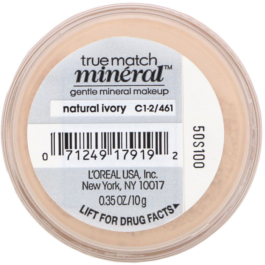 L'Oreal, True Match, Base mineral, C1-2/461 Marfim natural, 10 g - Imagem 3