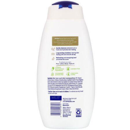 Nivea, Sabonete Líquido Corporal Refrescante, Manjericão e Chá Branco, 591 ml (20 fl oz) - Image 2