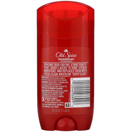 Old Spice, High Endurance, Deodorant, Pure Sport, 3 oz (85 g) - Image 2