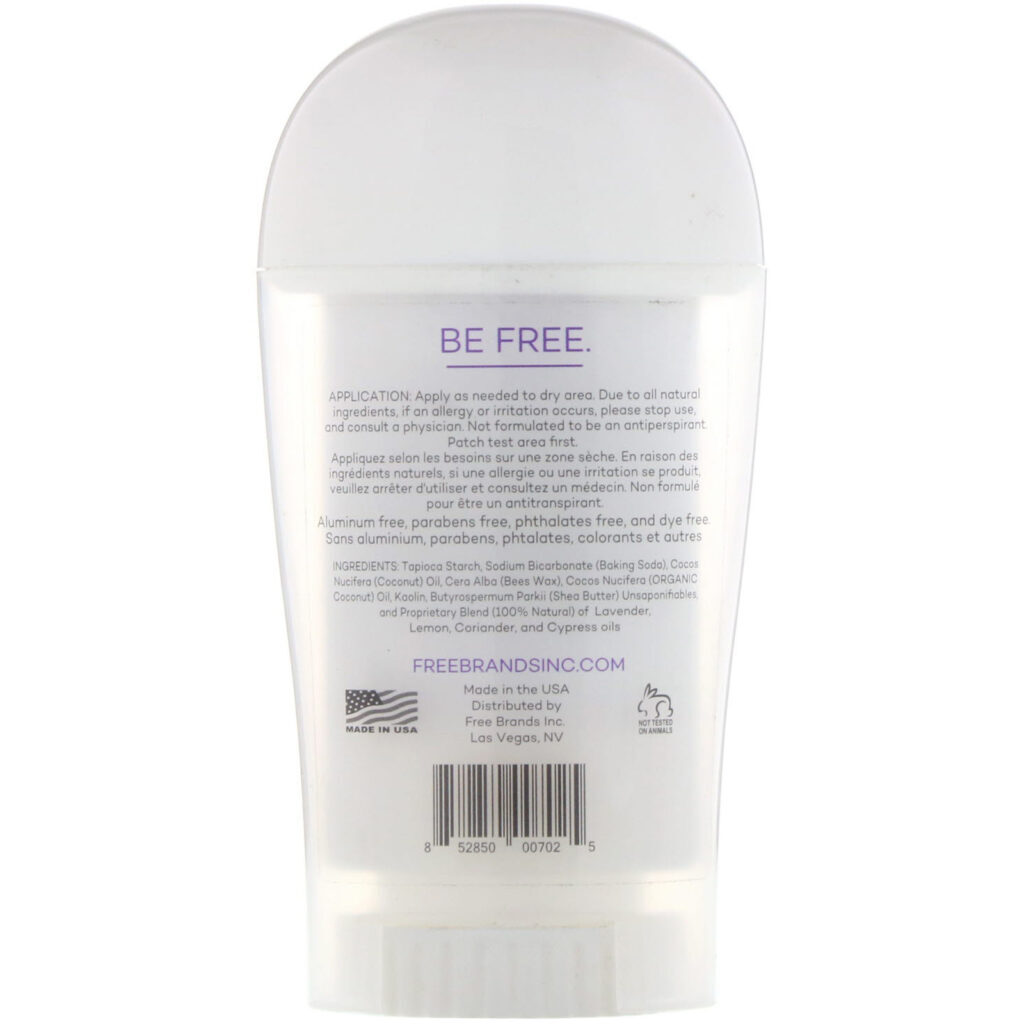 Freedom, Desodorante, Lavanda e Frutas Cítricas, 1,9 oz (55 g) - Imagem 2