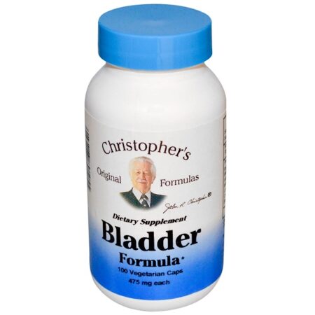 Christopher's Original Formulas, Bladder Formula, 475 mg, 100 Vegetarian Caps