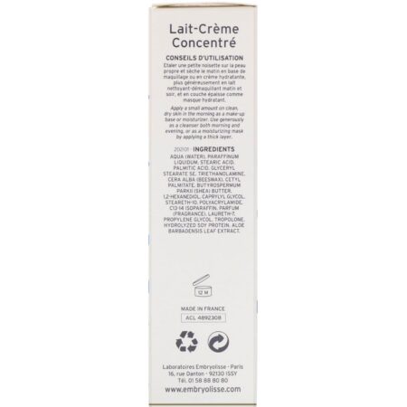 Embryolisse, Lait-Creme Concentre, Hidratante Nutritivo Multifuncional, 30 ml (1,01 fl oz) - Image 3