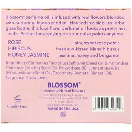 Blossom, Conjunto Roll-on de Óleo Perfumado, 3 Unidades, 0,1 fl oz (3 ml) Cada - Image 3