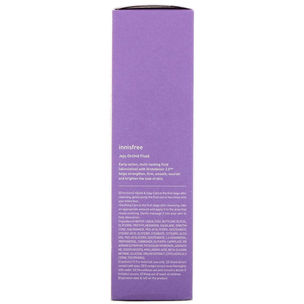 Innisfree, Fluído de Orquídea de Jeju, 3,38 fl oz (100 ml) - Imagem 3