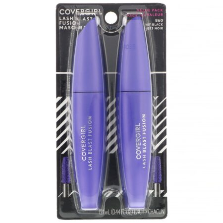 Covergirl, Rímel Lash Blast Fusion, 860 Muito preto, 2 unidades, 13,1 ml cada - Image 2