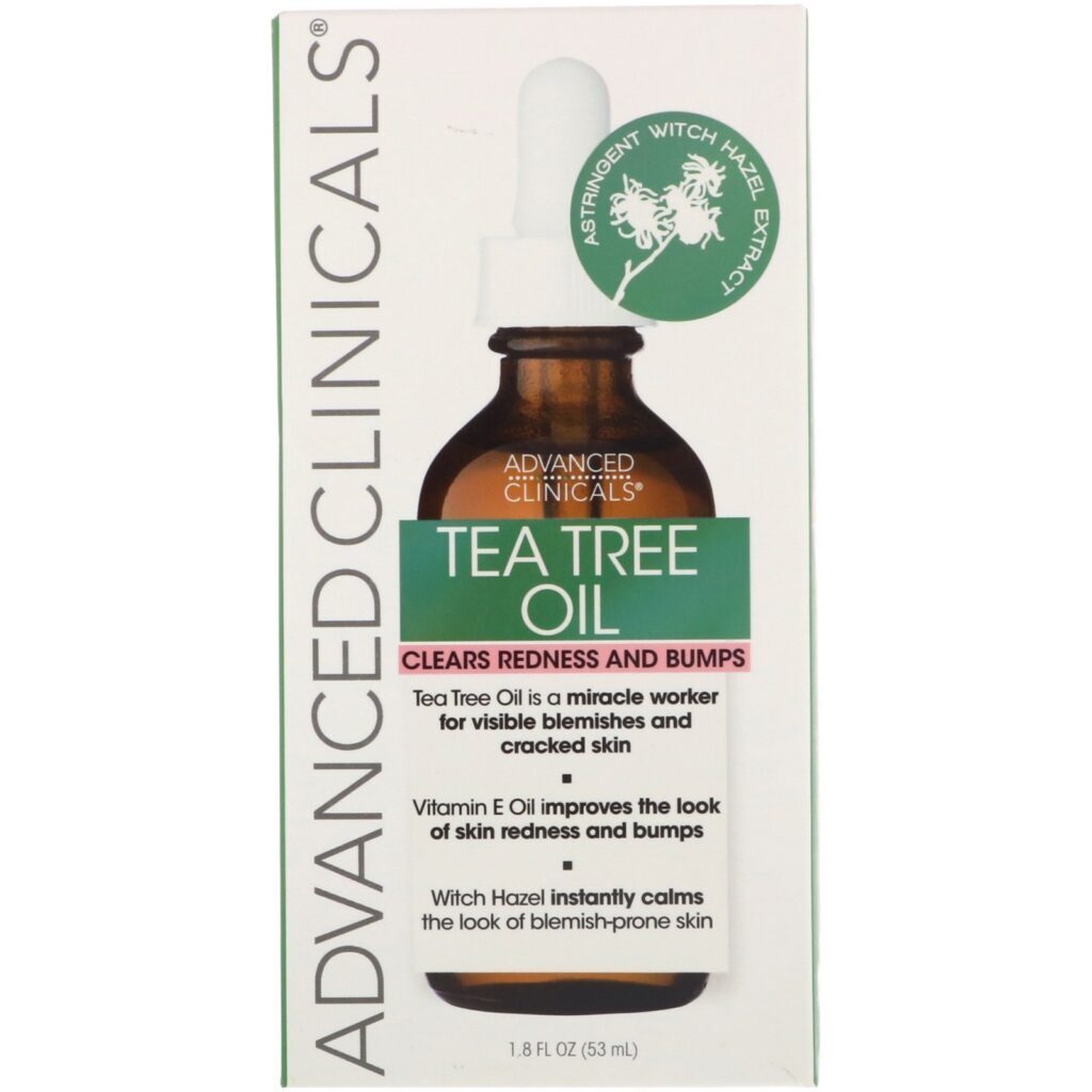 Advanced Clinicals, Tea Tree Oil, 1.8 fl oz (53 ml) - Imagem 2