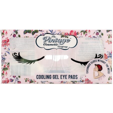 The Vintage Cosmetic Co., Cooling Gel Eye Pads, 1 Set - Image 2