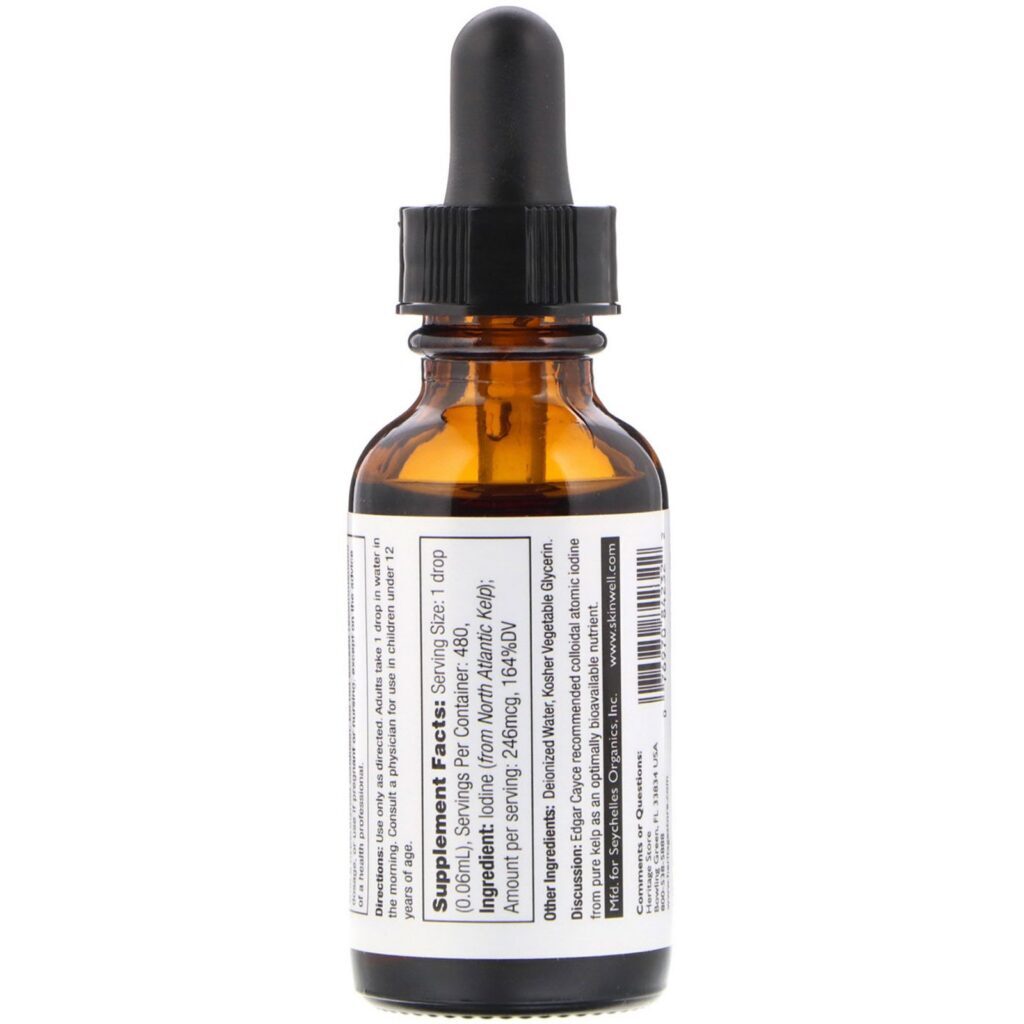Heritage Store, Iodo Nascente, Coloidal, 30 ml - Imagem 2