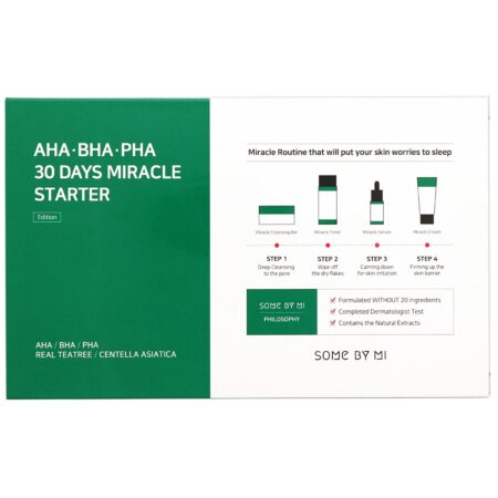 Some By Mi, AHA.BHA.PHA, 30 Days Miracle Starter Edition, 4 Piece Kit - Image 2