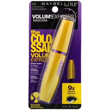 Maybelline, Volum' Express, The Colossal, Glam Black, 9,2 ml - Image 2