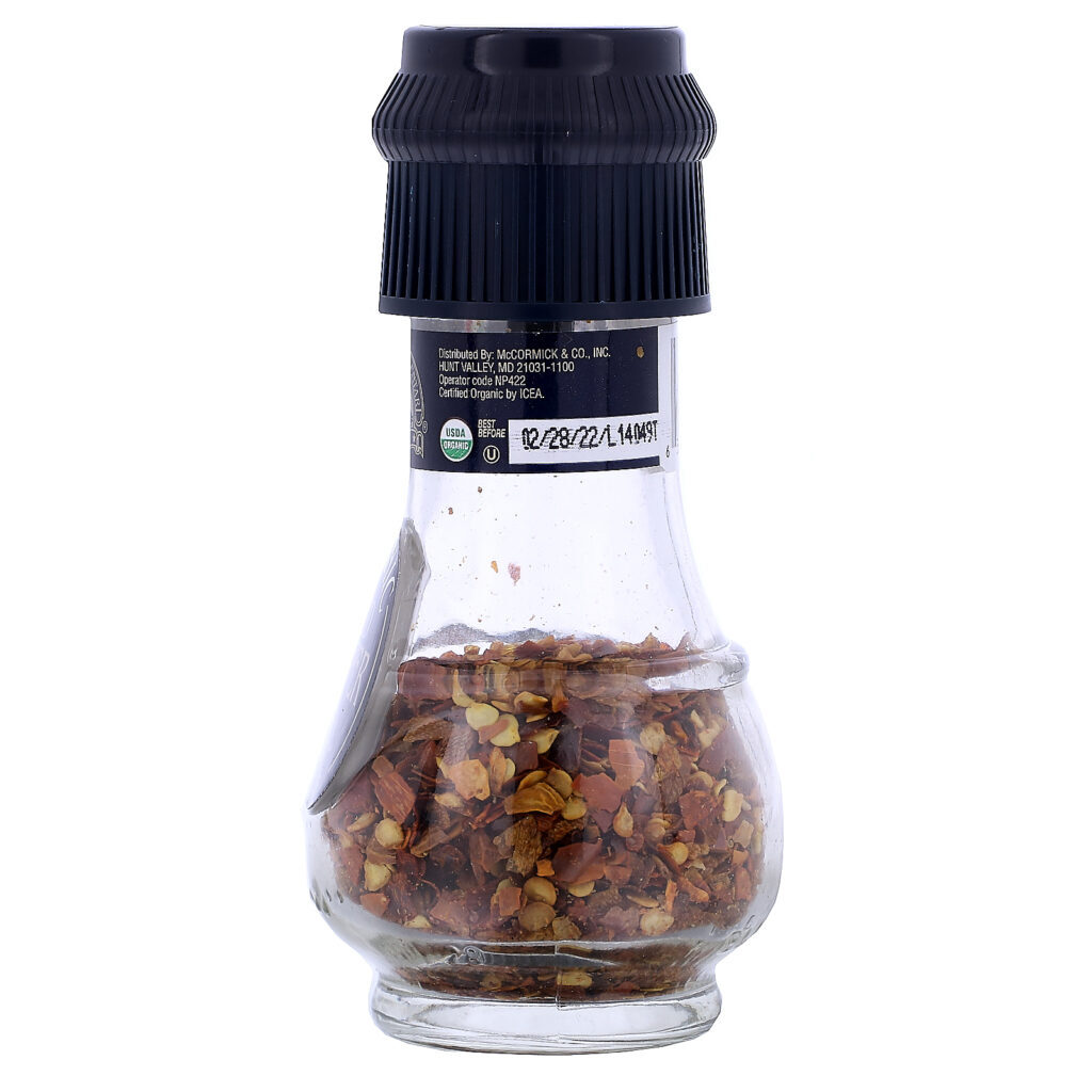 Drogheria & Alimentari, Organic Red Pepper Mill, 0.72 oz (20 g) - Imagem 2