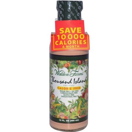 Walden Farms, Molho para Saladas Thousand Island, frasco de 12 oz (355 ml)