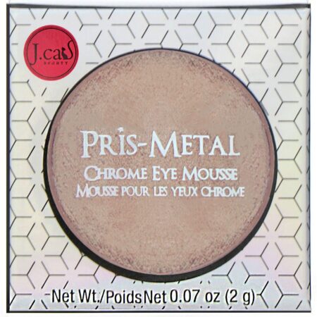 J.Cat Beauty, Mousse para os olhos Pris-Metal Chrome, PEM107 Galáxia de cromo, 2 g - Image 2