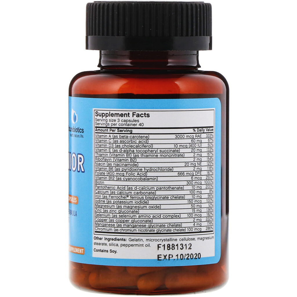 FutureBiotics, M.V. Senior, 120 Capsules - Imagem 2