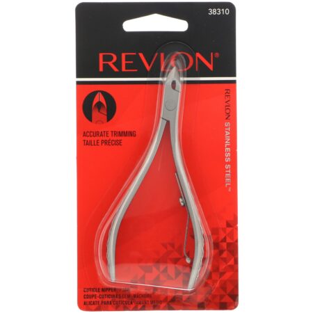 Revlon, Pinça de cutícula, Half Jaw, 1 contagem - Image 2