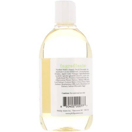 Phillip Adam, Shampoo, Fragrance Free, 12 fl oz (355 ml) - Image 2