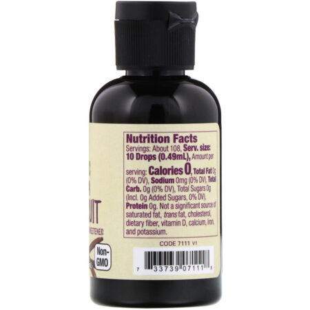 Now Foods, Real Food, Siraitia Orgânica, Adoçante Líquido, Baunilha, 1,8 fl oz (53 ml) - Imagem 2