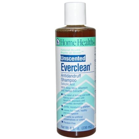 Home Health, Everclean, Shampoo Anticaspa, Sem Cheiro, 8 fl oz (236 ml)