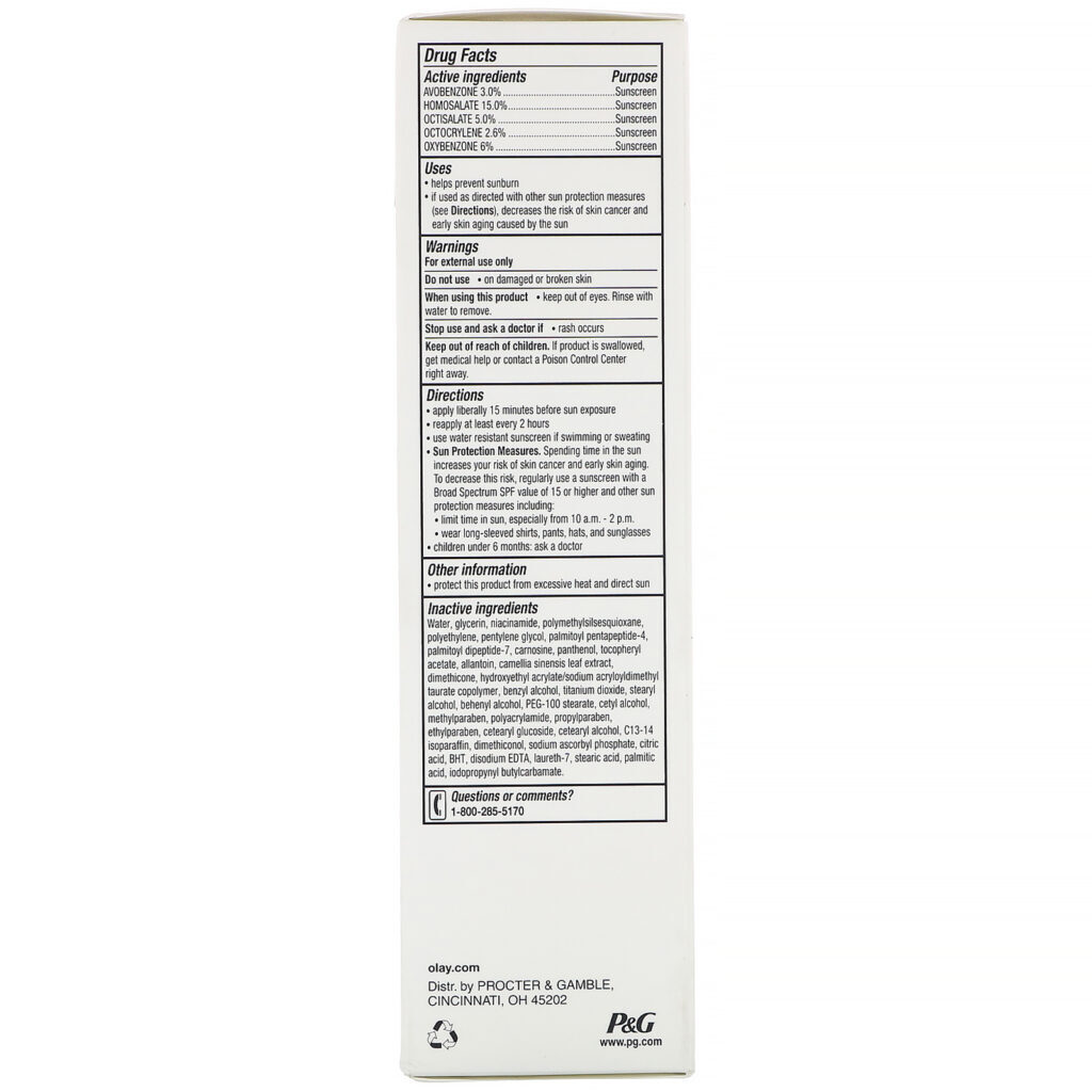 Olay, ProX, Antienvelhecimento Dermatológico, Loção Reparadora da Idade, FPS 30, 75 ml (2,5 fl oz) - Imagem 3