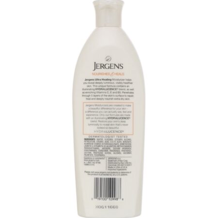 Jergens, Ultra Healing, Extra Dry Skin Moisturizer, 10 fl oz (295 ml) - Image 2