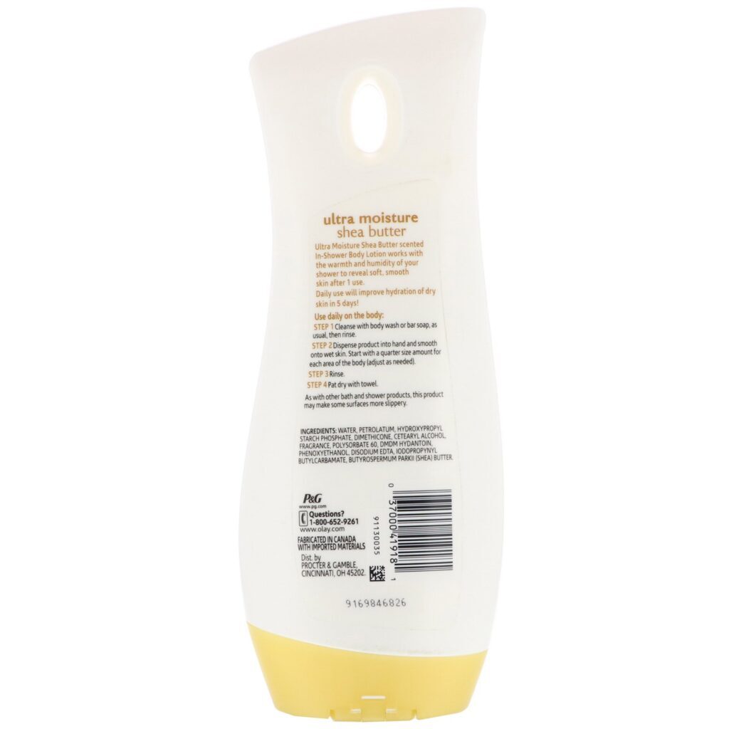 Olay, Loção Corporal para Banho Ultra-hidratante, Manteiga de Karité, 450 ml (15,2 fl oz) - Imagem 2