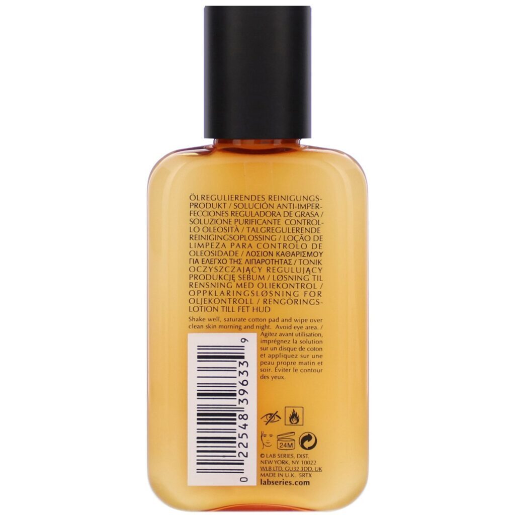 Lab Series, Oil Control, Clearing Solution, 3.4 fl oz (100 ml) - Imagem 2