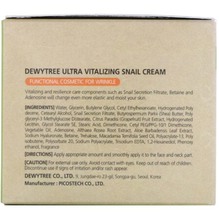 Dewytree, Creme de Lesma Ultravitalizante, 80 ml - Image 3