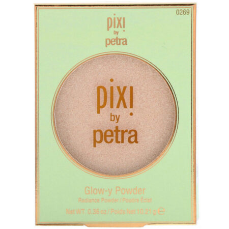 Pixi Beauty, Glow-y Powder, Cream-y Gold, 0.36 oz (10.21 g) - Imagem 2