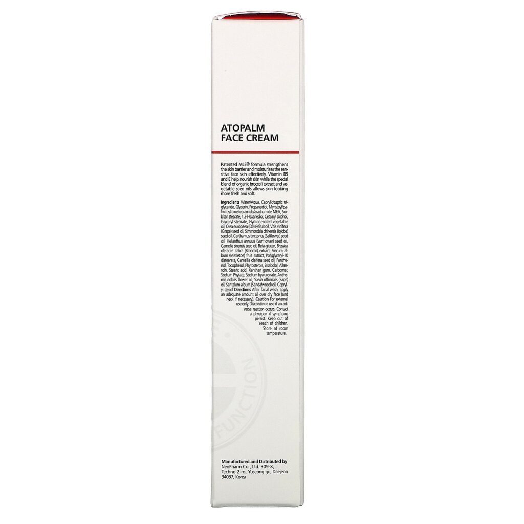 Atopalm, Face Cream, 1.1 fl oz (35 ml) - Imagem 3
