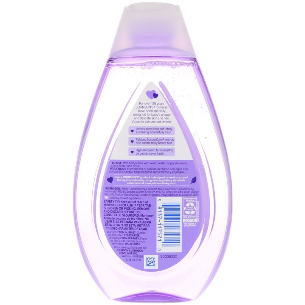 Johnson & Johnson, Calming Shampoo, 13.6 fl oz (400 ml) - Imagem 2