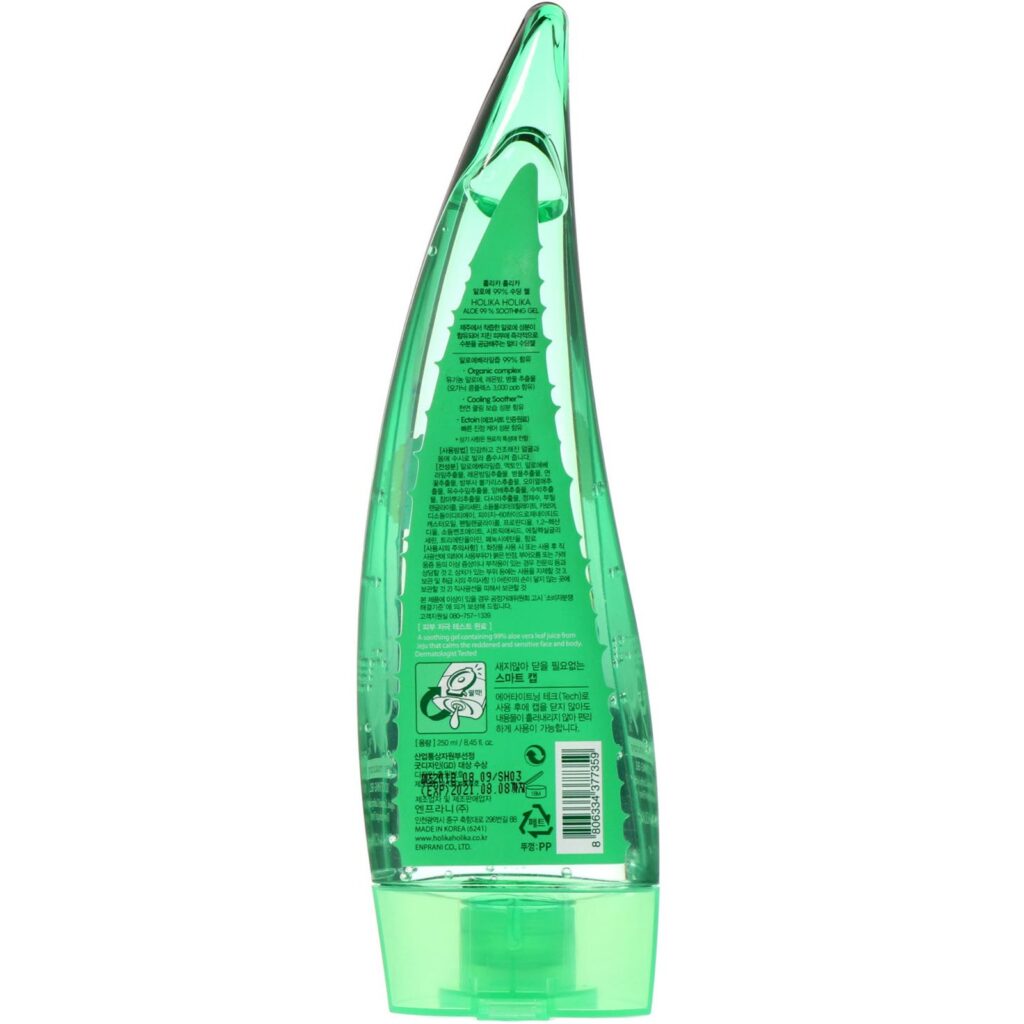Holika Holika, Gel Calmante, Aloe 99%, 250 ml (8,45 fl oz) - Imagem 2
