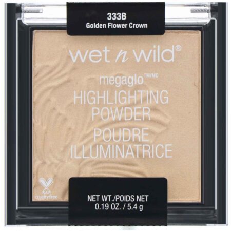 Wet n Wild, Pó iluminador MegaGlo, Golden Flower Crown, 0,19 oz (5,4 g) - Image 2