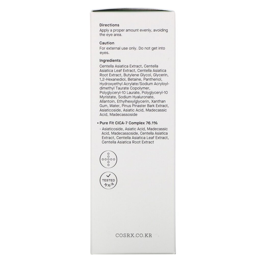 Cosrx, Pure Fit, Cica Serum, 1.01 fl oz (30 ml) - Imagem 3
