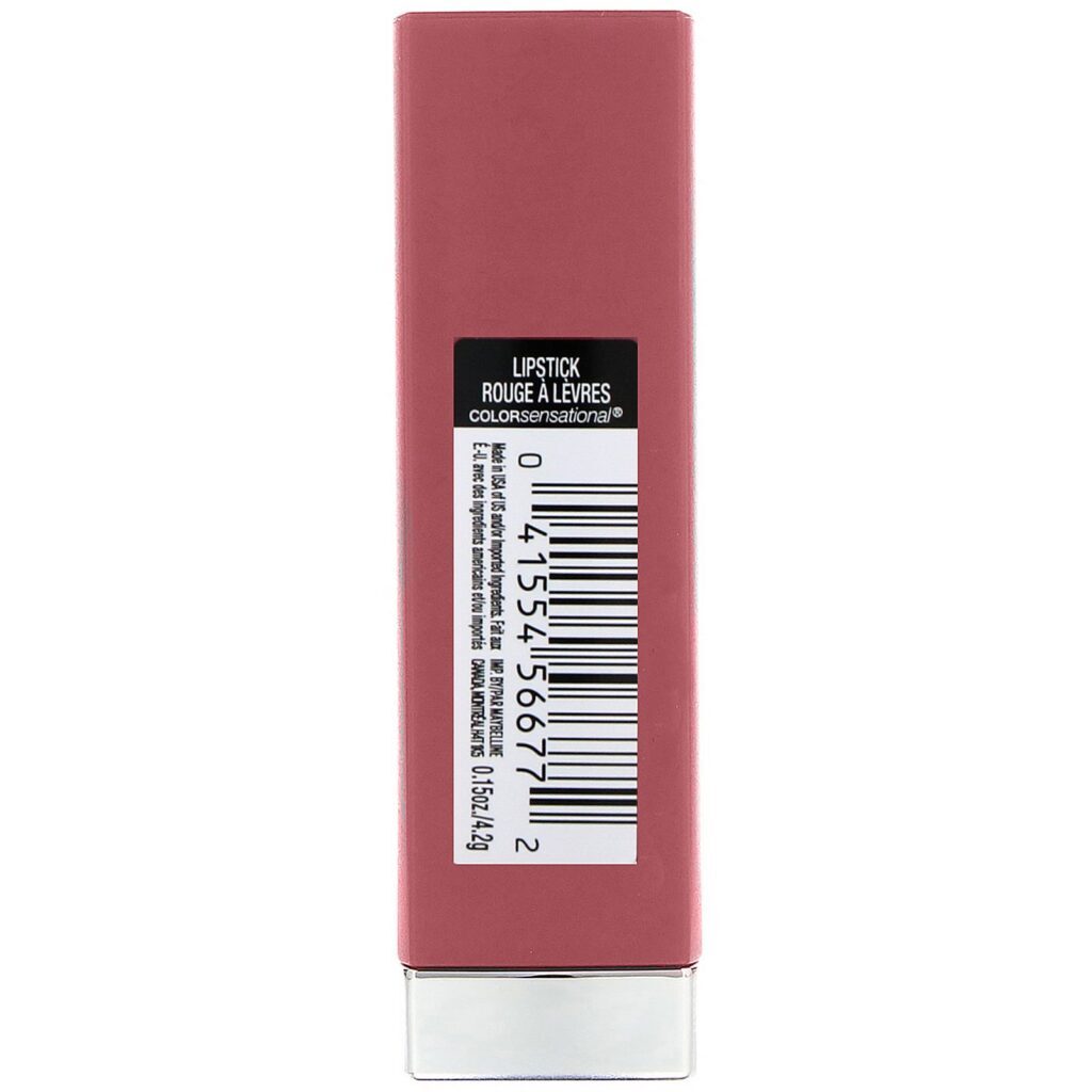 Maybelline, Color Sensational, Made For All Lipstick, Pink for Me 376, 4,2 g - Imagem 2