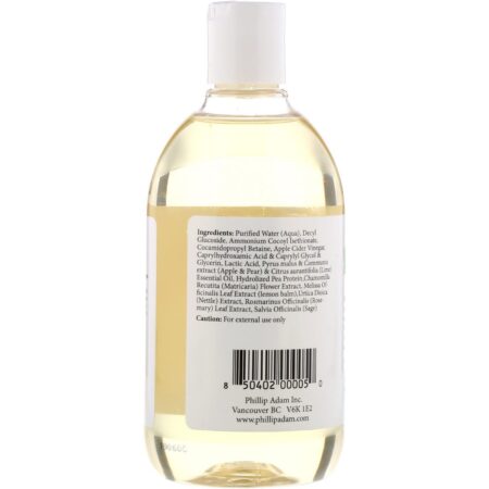 Phillip Adam, Shampoo, Apple Cider Vinegar, 12 fl oz (355 ml) - Image 2