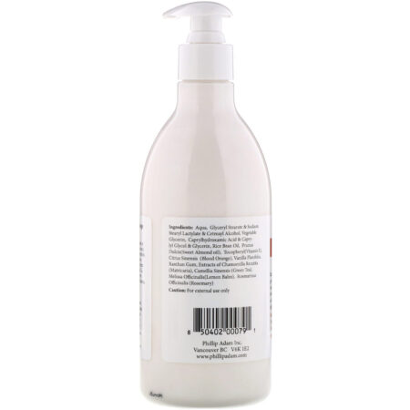 Phillip Adam, Lotion, Orange Vanilla, 13.5 fl oz (400 ml) - Image 2