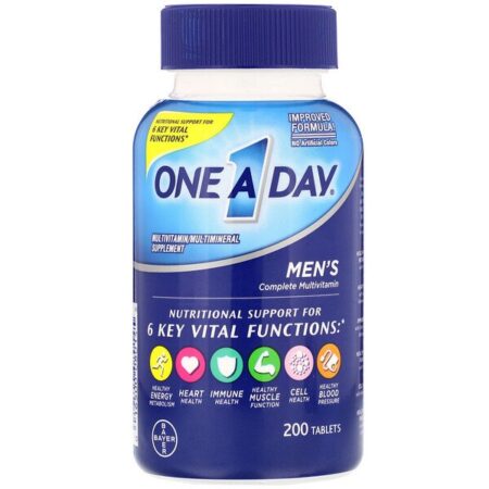 One-A-Day, Multivitamínico Completo para Homens, 200 Comprimidos