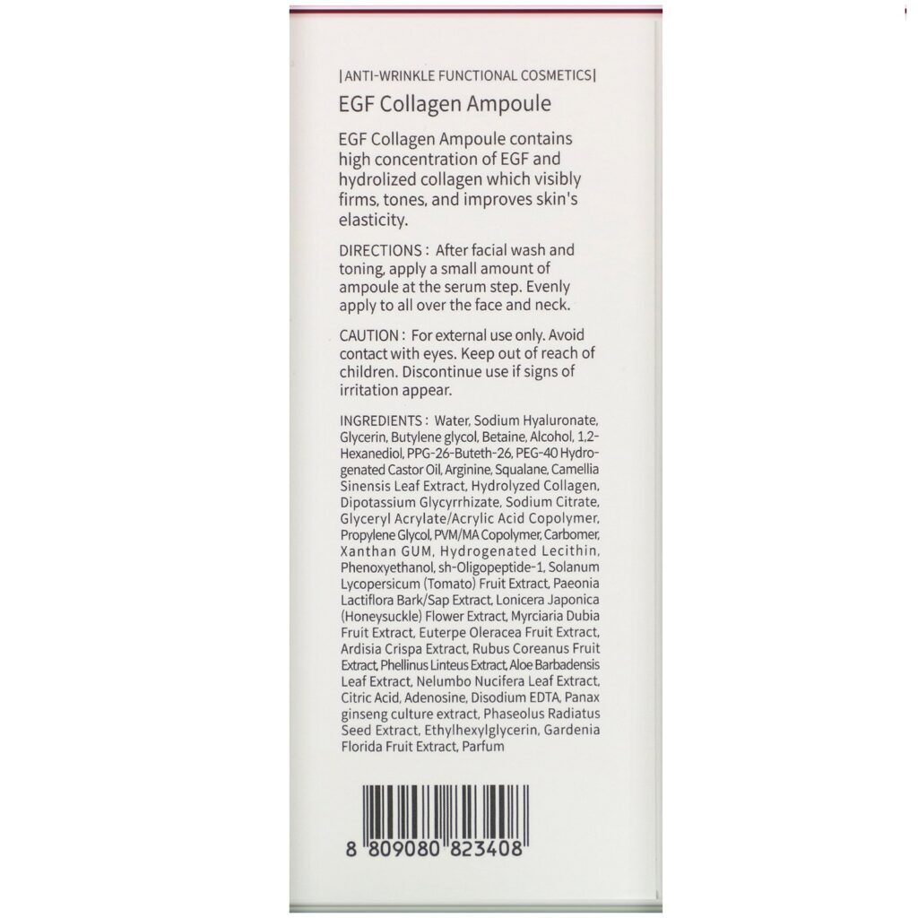 The Skin House, EGF Collagen Ampoule, 30 ml - Imagem 3