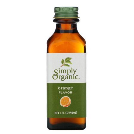 Simply Organic, Sabor de Laranja, 2 fl oz (59 ml)