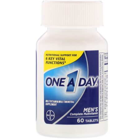 One-A-Day, Fórmula para Homens, Multivitamínico Completo, 60 Comprimidos - Image 3