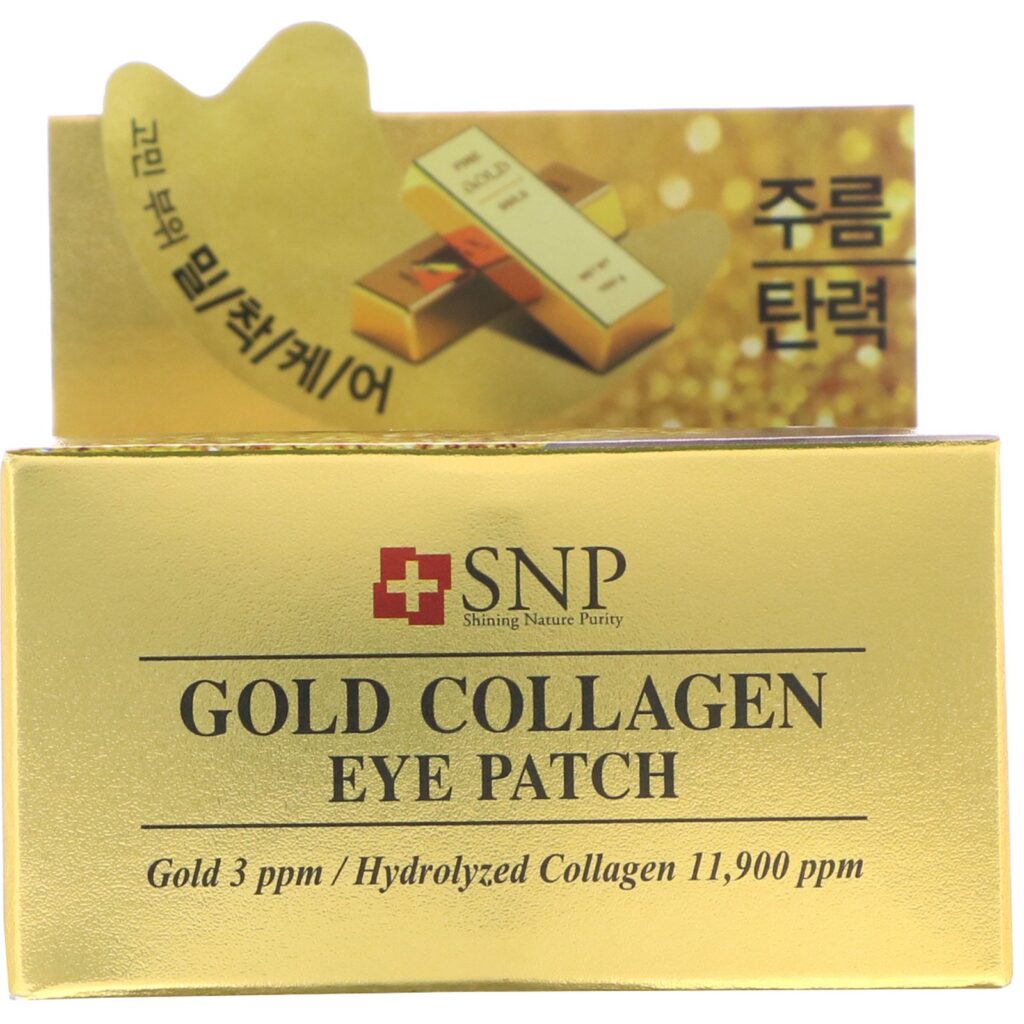 SNP, Gold Collagen, Eye Patch, 60 Patches - Imagem 2