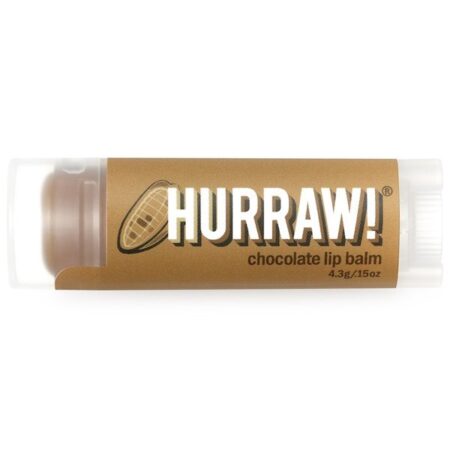 Hurraw! Balm, Bálsamo para Lábios, Chocolate, 0,15 oz (4,3 g)