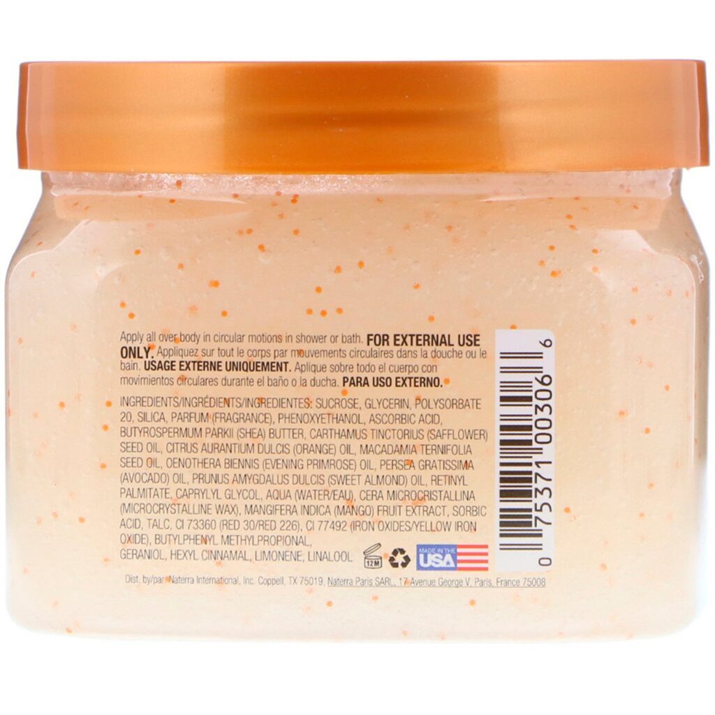 Tree Hut, Esfoliante de Açúcar e Karité, Manga Tropical, 18 oz (510 g) - Imagem 2