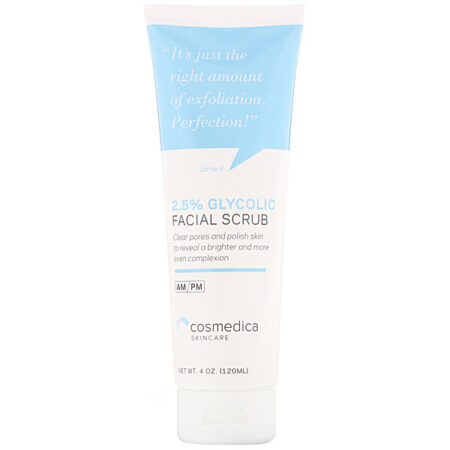 Cosmedica Skincare, Esfoliante Facial 2.5% Glicólico, 4 oz (120 ml)